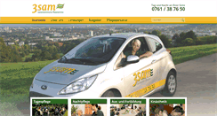 Desktop Screenshot of 3sam-online.de